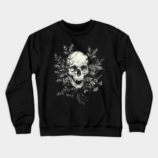 Cat Skull Illustrations Crewneck Sweatshirt